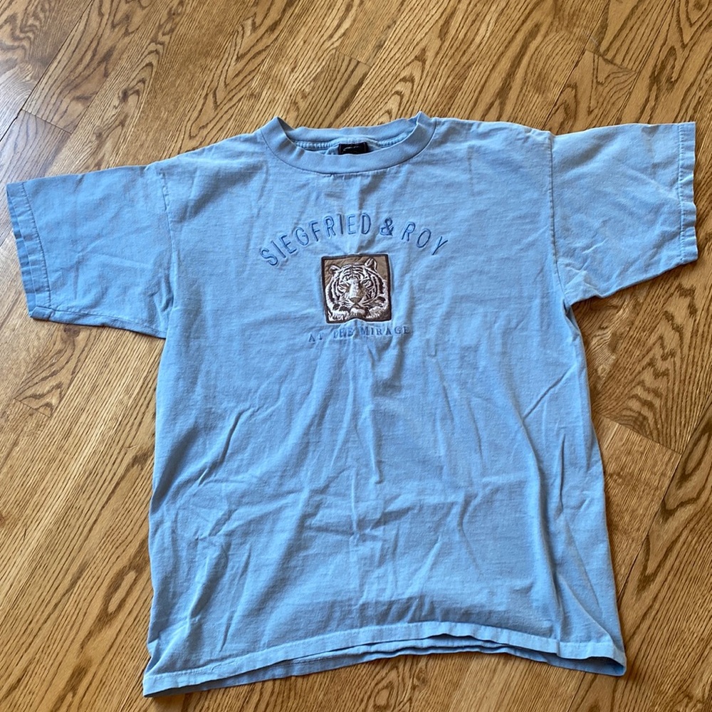 Vintage Siegfried & Roy at the Mirage single stitch short sleeve tee Vegas Magic